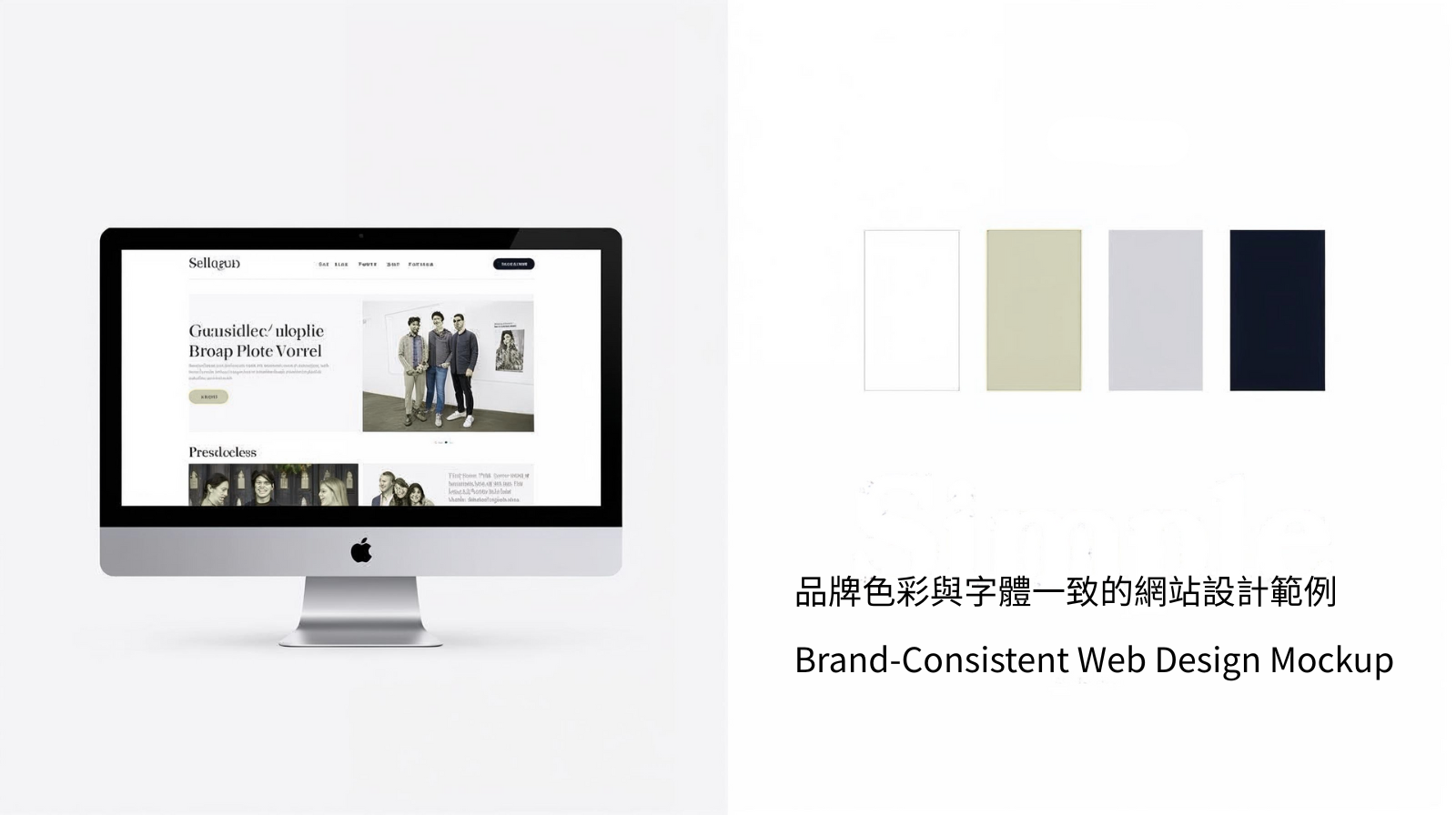 品牌視覺展示